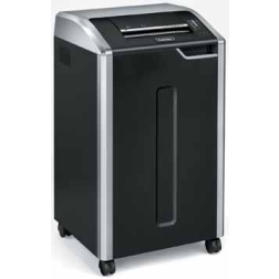 Fellowes Papiervernietiger Powershred® 425 425I Strip Cut, capaciteit: 40-42 blad, snit: 5,8 mm, veili...