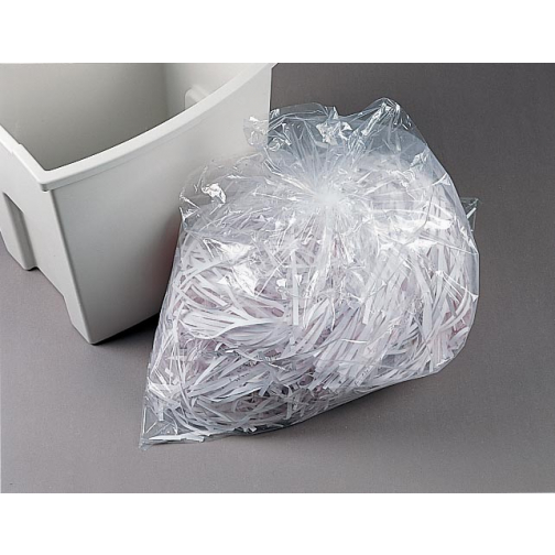 Rexel opvangzakken voor papiervernietigers 115 l, pak van 100 zakken